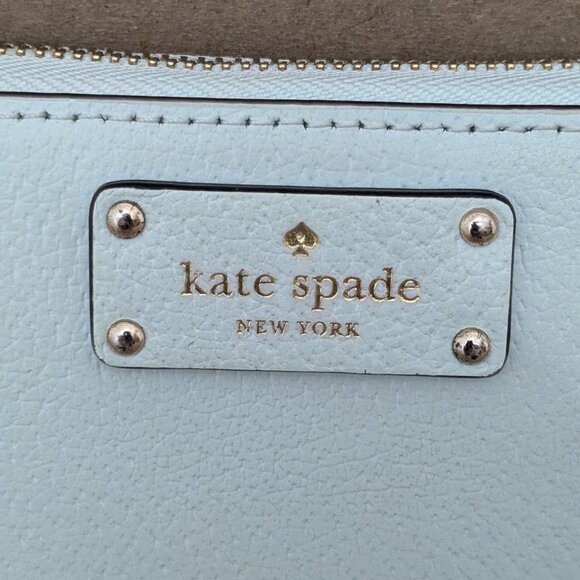 Kate Spade New York Staci Small Zip Around Wallet Light Olive - Picture 5 of 9